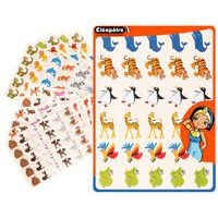 Pochette de 12 feuilles de 30 gommettes prédécoupées - jouets / locomotions - Image principale