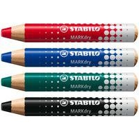 Etui de 4 crayons marqueurs STABILO MARKdry - Image 6