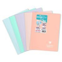 Koverbook Blush spirales enveloppante PP opaque 21x29,7cm 160p séyès - Lot de 5 - Image principale