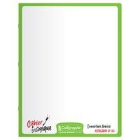 Calligraphe Cahier Magique couverture ardoise 17x22cm 48p séyès 90g - Lot de 10 - Image principale