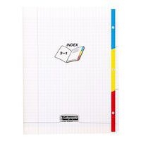 Calligraphe 3 index Cahier piqué incolore 24x32cm 96p séyès 90g - Lot de 10 - Image principale