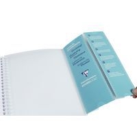 Koverbook carnet vocabulaire spiralé 11x17cm 100p Ligné marge centrale - Lot de 10 - Image 2