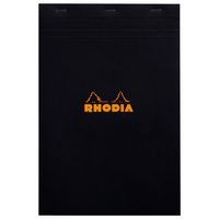 Bloc agrafé Rhodia BLACK N 19 21x31,8cm 80f Q.5x5 80g - Lot de 5 - Image principale
