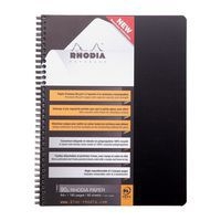 Notebook Rhodiactive 90g RI A4+ 160p Q.5X5+C mcrprf. 9tr règle pp +6 m-p reposit - Lot de 5 - Image 2