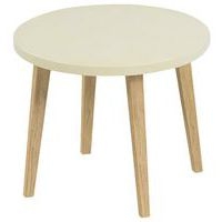 Table basse ronde Upcy Ø 45 cm sable - Image principale