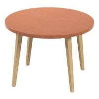 Table basse ronde Upcy Ø 60 cm décor uni Tizu - Image 4
