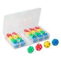 Lot de 24 dés mathématiques - Image principale