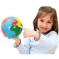 Globe des continents colorés - Image 2