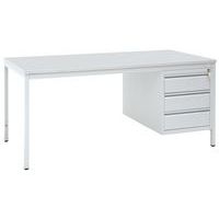 Bureau droit avec caisson Base-Line - Image 5