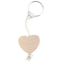 Porte clé coeur à décorer (lot de 8) - Image principale