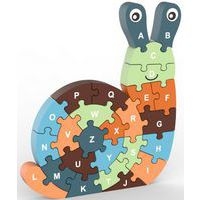 Puzzle chiffres et lettres escargot - Image principale