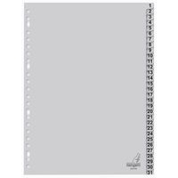 10 Lots d' Intercalaire numérique éco - Nb de divisions 31 - A4 - Image principale