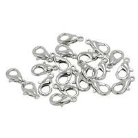 Fermoirs mousquetons 14mm argenté (Sachet de 20) - Image principale