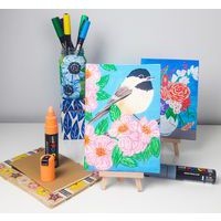 Set 16 marqueurs POSCA assorties pointe conique large PC7M - Image 2