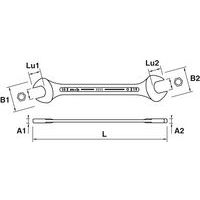Jeux de clés à fourches en coffret - Image 3