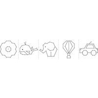 Lot de 10 planches de Balsa 100x100x10 pour string art - Image 3