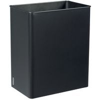 Corbeille pivotante murale 27l rectangulaire gris anthracite - Image 2