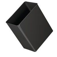 Corbeille pivotante murale 27l rectangulaire gris anthracite - Image 3