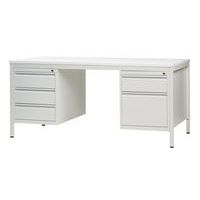 Bureau droit avec caisson Base-Line - Image 4