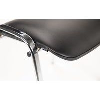 Chaise Classic structure chrome vinyle noir - Image 5