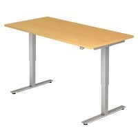 Bureau droit ergonomique électrique Evol - Hammerbacher - Image 6