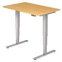 Bureau droit électrique ergonomique à mémoire Evol - Hammerbacher - Image 4