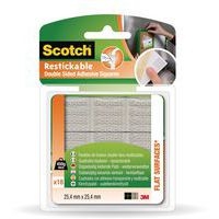 18 Pastilles de fixation double face réutilisables - Image 2