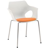 Chaise design arrondie - assise large - Linea Fabbrica - Image principale