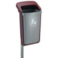 Poubelle d'extérieur plastique 50L - Vepabins - Image 2