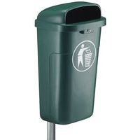 Poubelle plastique d'extérieur ininflammable 50L - Vepabins - Image 2