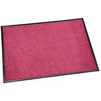 Tapis d'entrée absorbant zone trafic léger 120x90 cm Bordeaux - Image principale