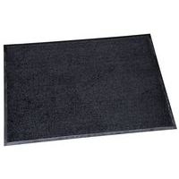 Tapis d'entrée absorbant zone trafic léger 120x90 cm Noir - Image principale