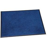 Tapis d'entrée absorbant zone trafic léger 150x90 cm Bleu foncé - Image principale
