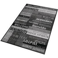 Tapis d'entrée décoratif NewWelcome Gris 900x1200x6mm - Image principale