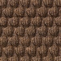 Tapis d'entrée design bulles Long : 90 cm Larg : 60 cm Marron - Image 2