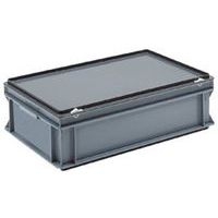 Bacs à couvercle RAKO gris - 600x400mm - 30 à 90 L - Image principale