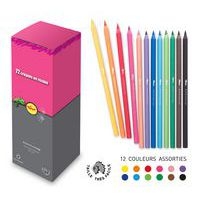 Pot de 72 crayons couleurs 18 cm résine Pichon - Image principale