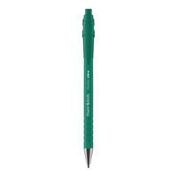 Paper Mate Flexgrip Ultra stylo bille rétractable, pointe moyenne 1 mm - vert - Image principale