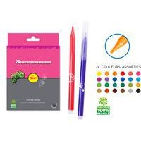 Pochette 24 feutres Pichon assortis pointe moyenne 2,7 mm - Image principale