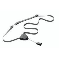 10 Cordons textile ajustables Noir - Image principale