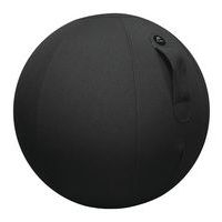 Ballon d'assise ergonomique Move Hop tissu polyester Noir - Image principale