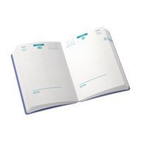 Agenda journalier couverture polypropylène piqûre 12x18 cm - Image 2