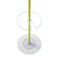 Portemanteau sur pied Yin avec porte parapluie, Coloris : Vert/blanc - Image 3