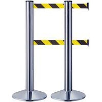 Poteau double sangle - 2m - ABS - Manutan Expert - Image 9