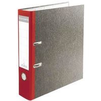 Classeur à levier papier marbré gris Prem'Touch - Image 5