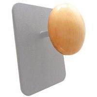 Patère magnétique métal/bois Gris - Image principale