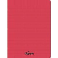 Cahier polypropylène 48 pages Seyes 24x32 cm 80g rouge - Image principale