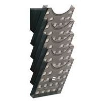 Kit de fixation murale pour présentoir Helit - A4 - Gris - Image principale