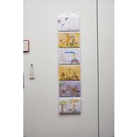 Organisateur mural avec crochets 6 compartiments - Image 2