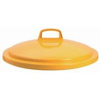 Couvercle pour poubelle 75 L tri sélectif coloris jaune - Image principale